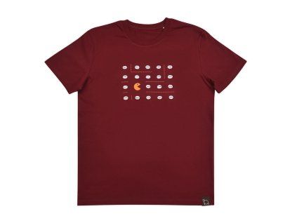 coffee sheep tshirt kavozrut burgundy