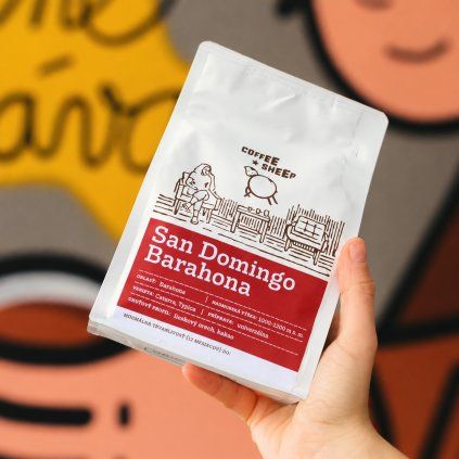 coffee sheep kava san domingo barahona 250g v ruke